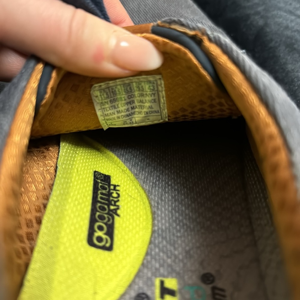 Skechers Navy/Denim Shoes - Picture 5 of 6